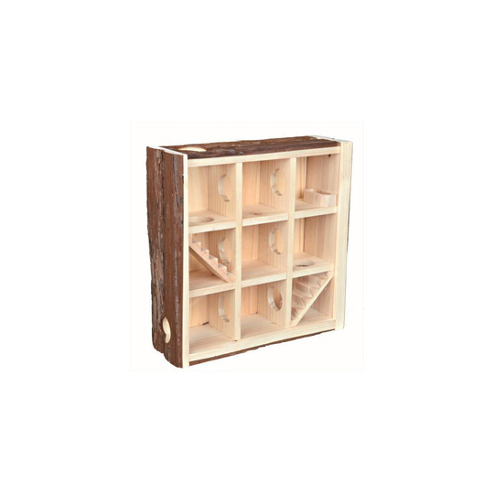 Trixie Natural Living Playing Tower 30x30x10 Centimetres -cm Hamster - natural tower trixie living playing 30x30x10 centimetres cm hamster