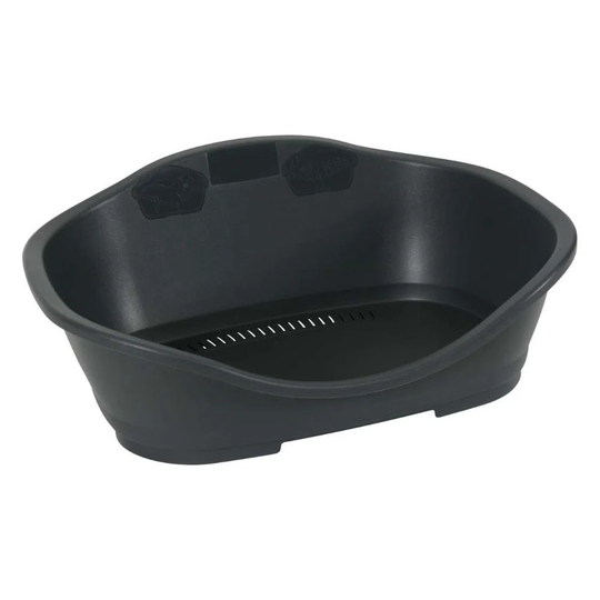 Williams Sleeper Dog Basket in Charcoal Grey
