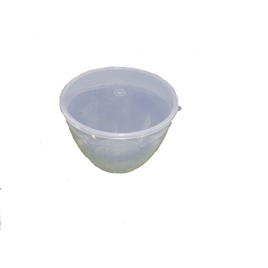 Pudding Bowl & Lid (1.7 Litres) (White) - White - Just Pudding Basins