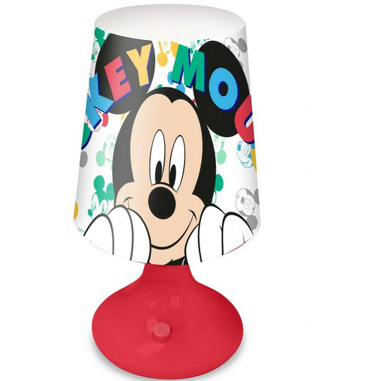 Mickey Mouse - Table Lamp (One Size) (Red/White) - Red/White