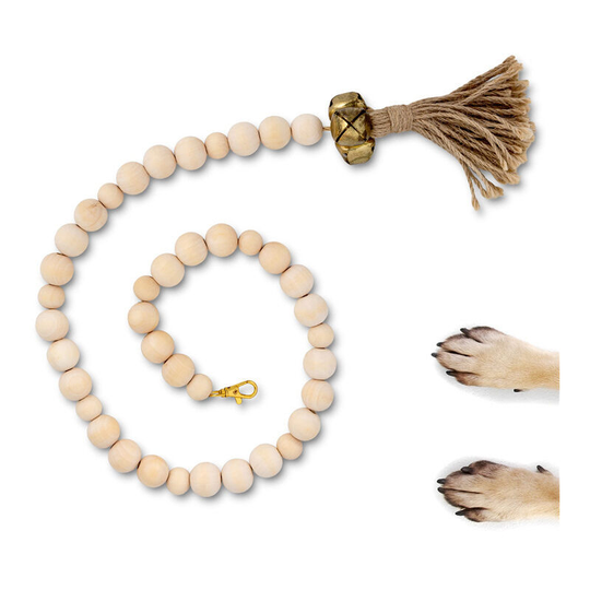 Doorbells, dog bells for potty training, pet supplies, dog bells for outings gold