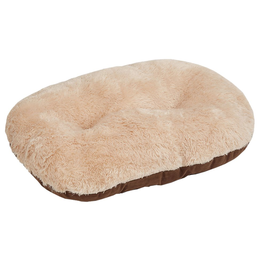 Gor Pets Nordic Oval Cushion Dog Bed Comfortable Washable, 32" Brown