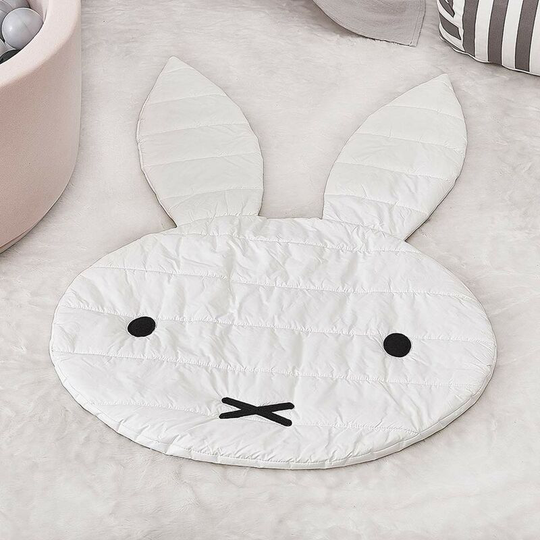 Baby Play Mat, Kids Rug, Cute Rabbit Shaped Play Mat Blanket Baby Play Mat Nursery Decor, Home Decor Mat, Sleep Mat. - Langray