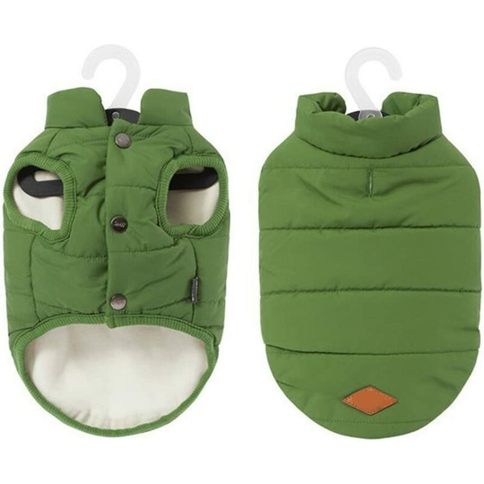 In Winter Coats for Dogs Dog Clothes Warm Winter Jacket Lined Bulldog Coat