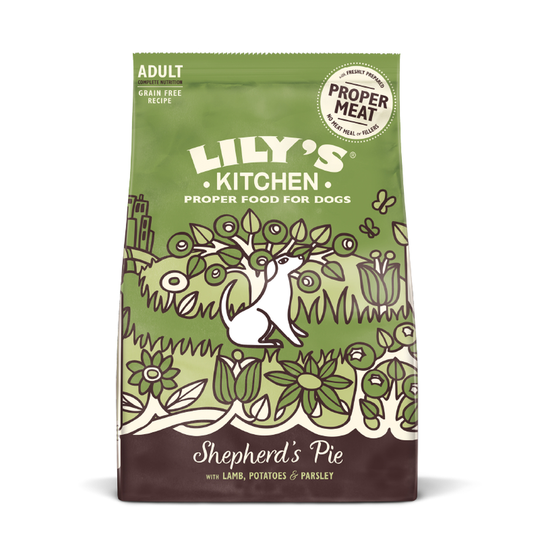 Lily's Kitchen Adult Dry Dog Food - Lamb, Potatoes & Parsley - Economy Pack: 2 x 12kg