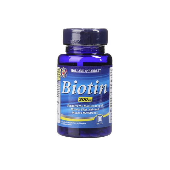 Holland & Barrett Biotin Tablets 100's