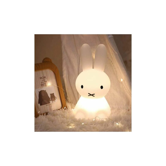 LED Night Light, Children's Luminous Toy Room Decoration Silicone Rabbit Colorful Night Light, Suitable for Children's Gifts, Home Decor, Bedside
