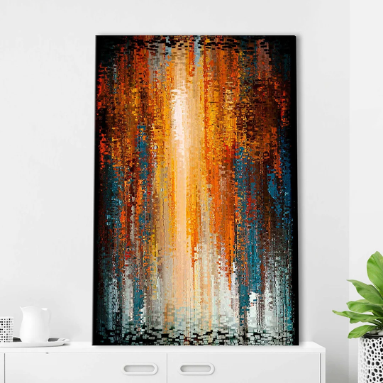 "It Is Time To Seek The Lord. Hosea 10:12. " By Mark Lawrence Print On Canvas