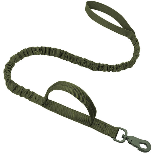 Pet Leash, Outdoor Walking Dog Leash 2.5*100-140cm Army green - Muff