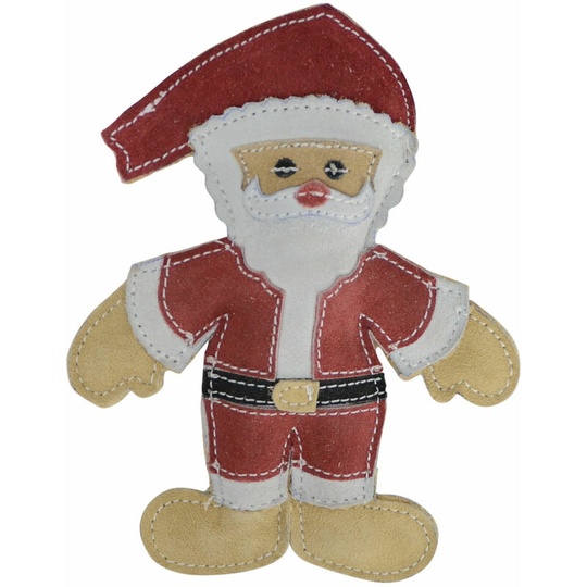 Santa Claus Eco Friendly Rope Dog Toy (One Size) (Red/White) - Red/White - Benji&flo