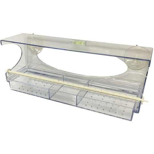 Tyneham Clear View Wide Window Bird Feeder