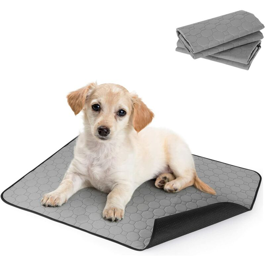 Benobby Kids - 2PCS Quick Absorbent Puppy Dog Trainer Mat, Washable Dog Pad, Leak-Proof and Non-Slip Absorbent Dog Mat, Perfect Dog Clean Mat to