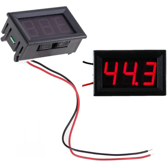 Wire dc 7-100V 0.56'' Mini Digital Red led Panel Display Voltmeter Voltmeter Voltage Meter