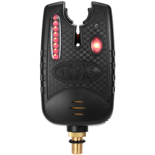 Fishing Bait Alarm 8 led Fishing Bait Alert Luminous Fishing Bait Indicator,model:Red - model:Red