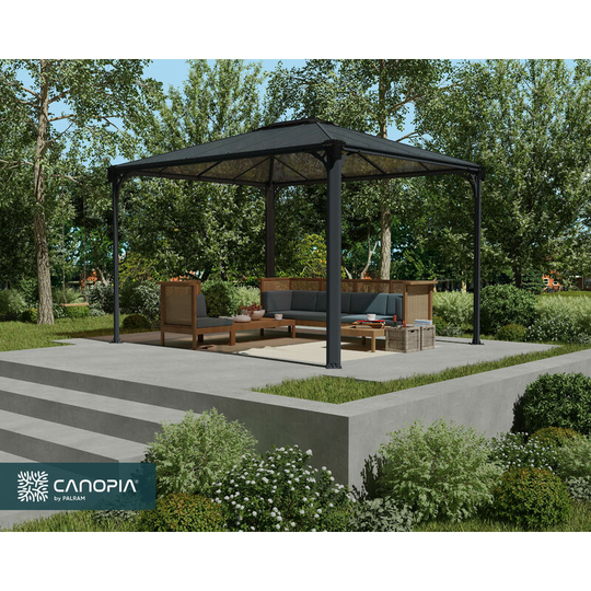 Canopia - Martinique 3 x 3.6 Hardtop All Season Gazebo