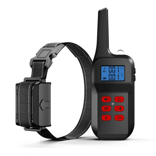 Thsinde - Dog Anti Bark Collar,1+3 Vibration Modes Automatic Harmless Training Aid,Electric Rechargeable, for Small Large Dogs-red