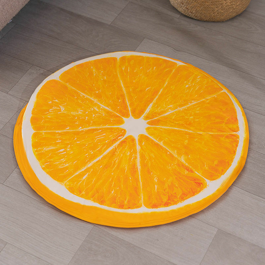 24 inch Cooling Gel Pet Pad Mat, Cool Bed for Dog Cat to Sleep in Summer, Keep Your pet Cool, and Reduce Joint Pain (Orange)1pc