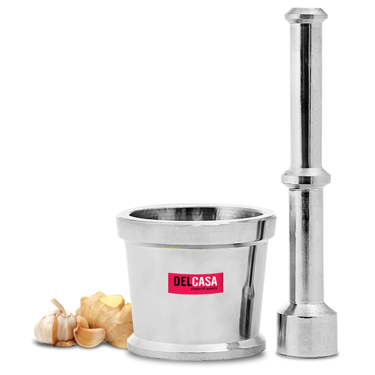 Delcasa Stainless Steel Pestle And Mortar
