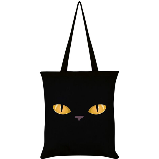 Grindstore - Curious Kitten Tote Bag (One Size) (Black) - Black