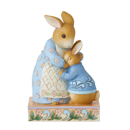 Osterberg Peter Rabbit with Mrs Rabbit Figurine