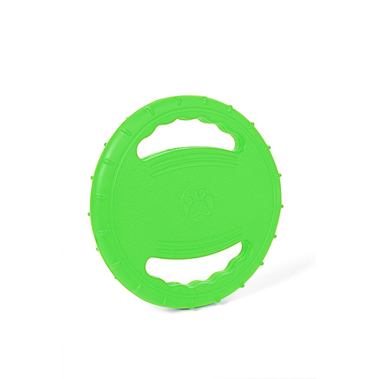 (Ring Green) Indestructible Frisbee Ring Dog Toys