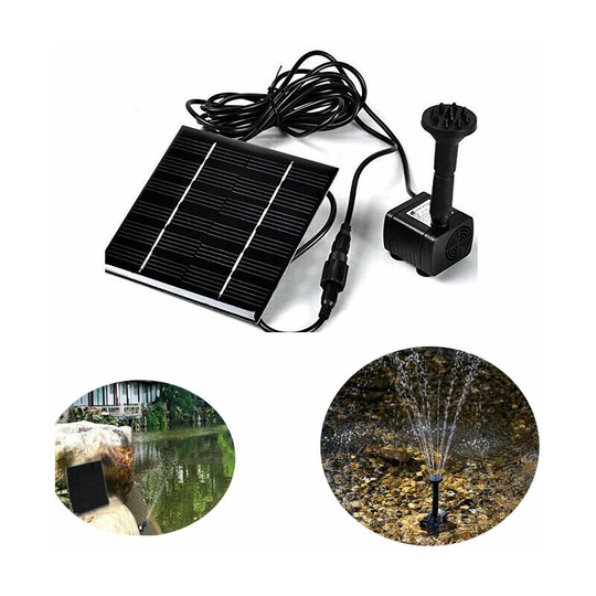 Pond Pump Solar Power Water Pump Garden Fountain Swimming Pool Watering Pond Pump Pool Aquarium Fish Tank