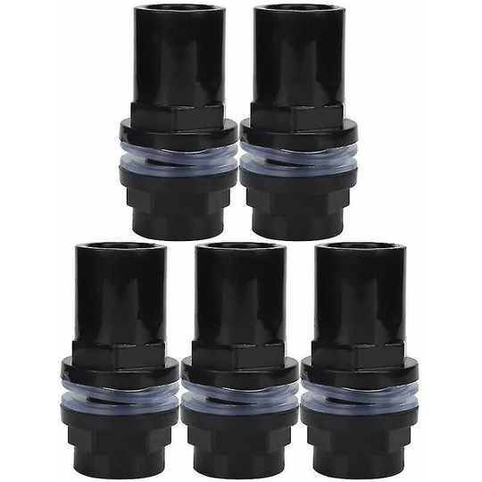 Monly - Water Catch Tank Faucet pvc Aquarium Hose Adapter Hose Converter Adapter Connector 5pcs Fill Hose Connector Air Tube Adapter (25mm)