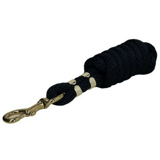 Topaz Horse Lead Rope (1.8m) (Navy) - Navy - Shires