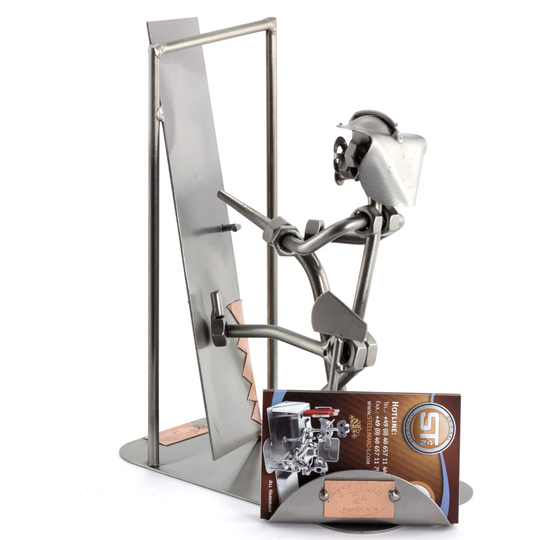 Fireman Screw Man Place Card Holder