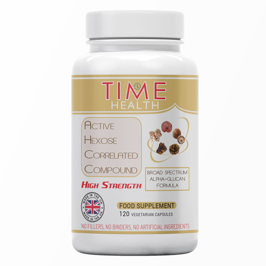 (120 Capsules) High Strength Active Hexose Correlated Compound - Alpha Glucan Formula - UK Manufactured - Pullulan