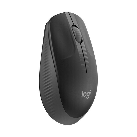 FVO - M190 Wireless Mouse, Ambidextrous Design, Months Battery Life with Power Saving Mode, usb Receiver, Precise Cursor + Scroll Control, Large