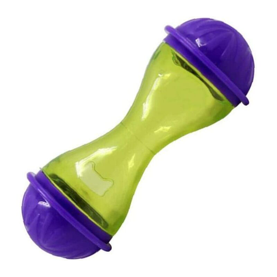 Interactive Smarter Tumbler Food Dispenser iq Ball Cat Bone Shaped Dog Cat Bite Dispenser Cat Food Toy