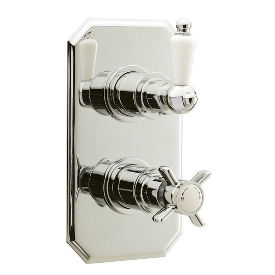 Esser Double Concealed Thermostatic Shower Valve