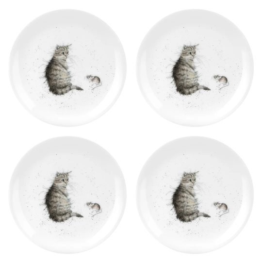 Wrendale Cat and Mouse Salad Plate