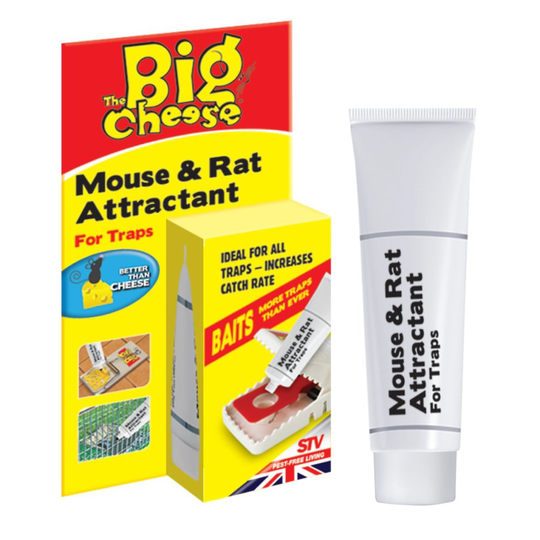 The Big Cheese Mouse and Rat Attractant (Natural, Poison-Free Bait), 26 g Tube