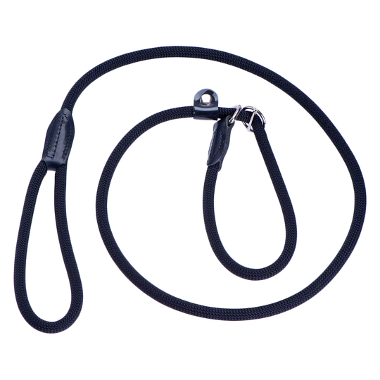 HUNTER Retriever Slip Lead - 170cm - Black
