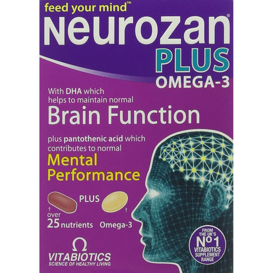 Vitabiotics Neurozan Plus - 56 Tablets/Capsules