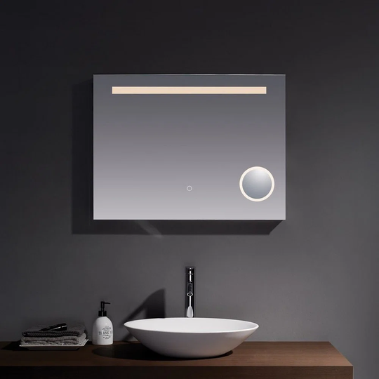 Kartell Sherston 600 x 800mm Rectangular LED Mirror