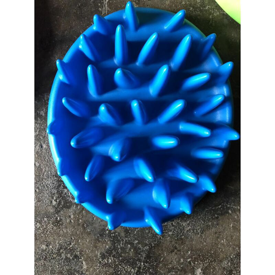 Catch Interactive Cat Bowl Pet Puzzle Slow Food Fun Non-Slip Dog Bowl Cat Bowl,Blue