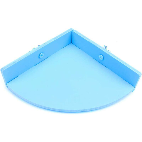 Hamster Platfrom, Fan-shaped Hamster Cage Accessories Rest and Play Stand Corner Jumping