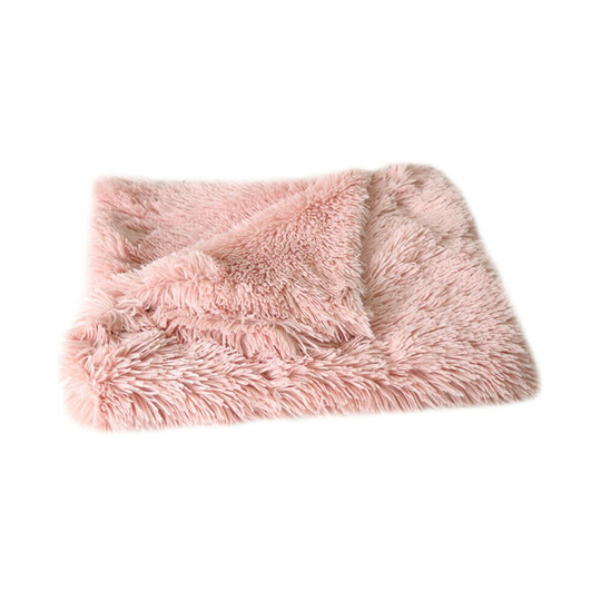 (Pink, S£¨56*36cm£©) Pet Dog Puppy Cat Blanket Bed Soft Fluffy Warm Throw Mat Pad
