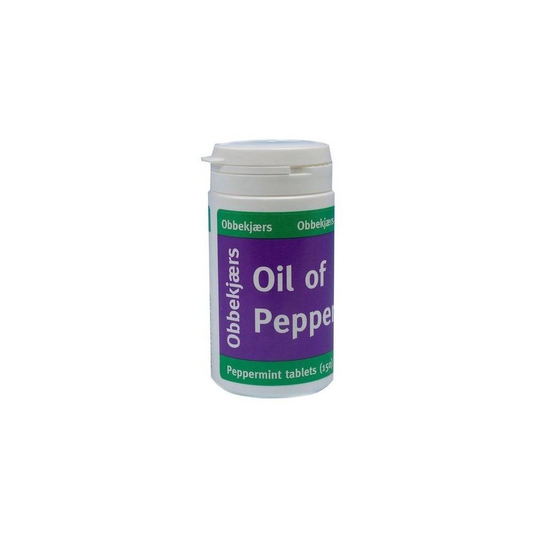 Obbekjaers Obbekjaers Oil of Peppermint 150 Tabs
