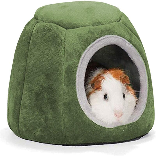 Small warm bed for guinea pigs, hamsters, cute nest for small animal squirrels, hedgehogs, ferrets, cuddly den for rats, babies, chinchilla
