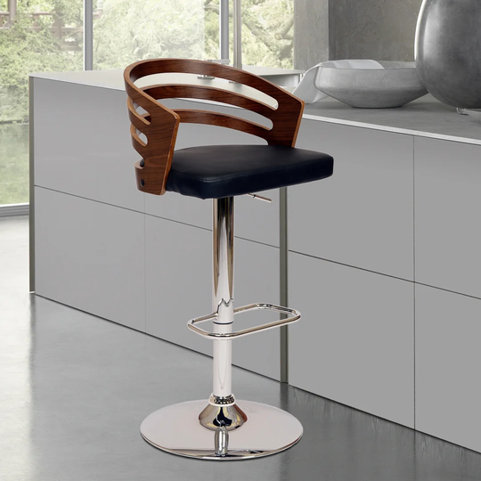 Hancock Height Adjustable Swivel Bar Stool