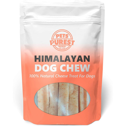 Pets Purest 100% Natural Himalayan Yak Chew for Dogs & Puppies - 5 Pieces