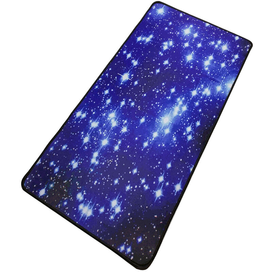 Superseller - Starry Sky Mouse Pad Locking Edge Anti-Slip Gaming Mouse Mat Replacement for pc Computer Laptop MacBook 300*700*2mm