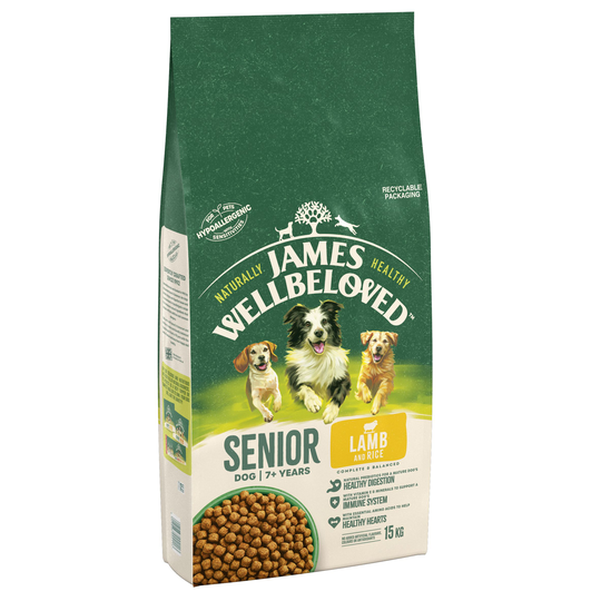 James Wellbeloved Senior - Lamb & Rice - 24kg