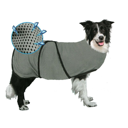 Pet Dog Cooling Vest (Coat Cool Jacket Summer Canine Chiller)
