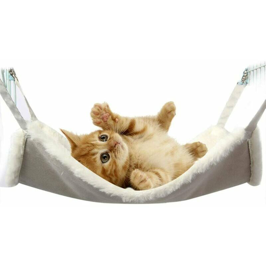Cat Bed Hammock, comfortable hanging cat bed for small pets of cats, puppies, ferrets, rabbits. LUKCY-88