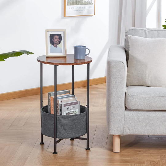 Aresford Side Table with Storage